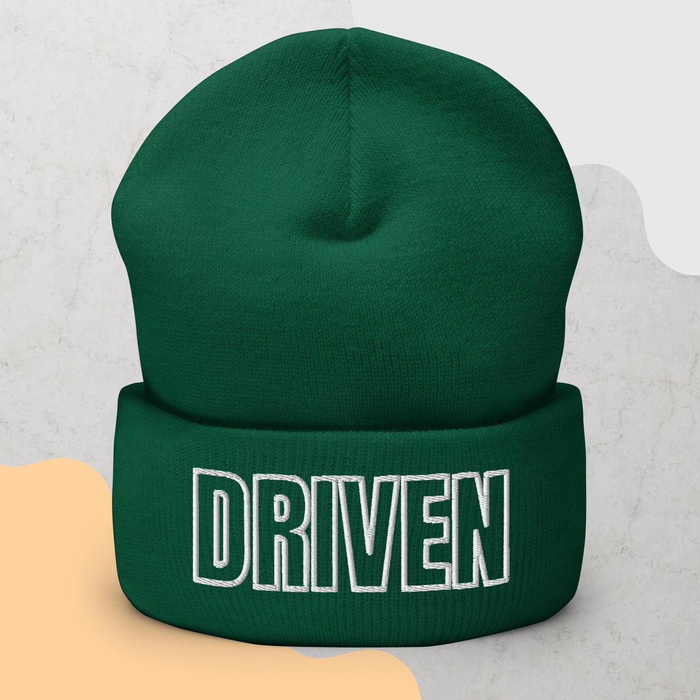 Driven to Stay Warm - Classic Cuffed Beanie