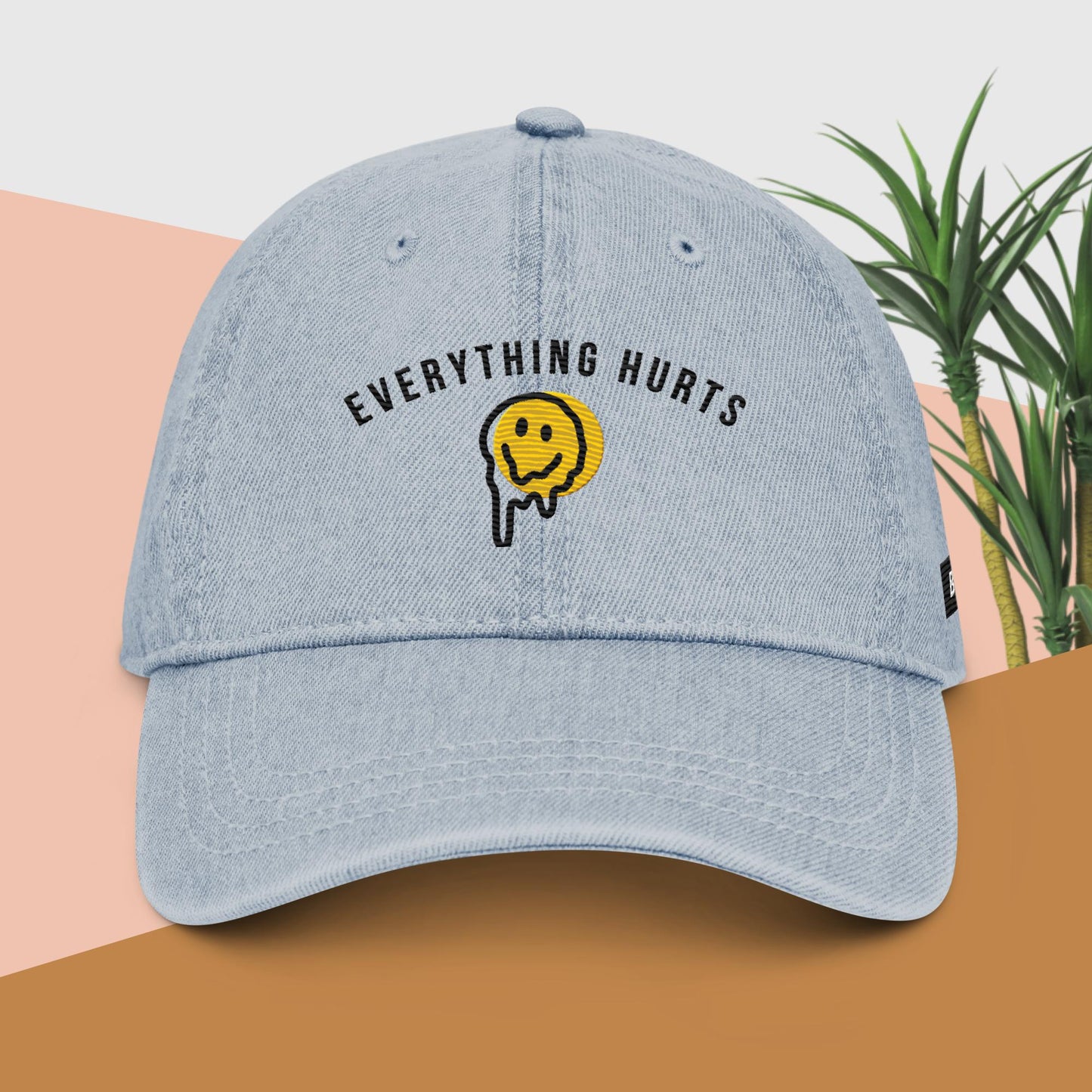 Driven Gym Rat - Denim Dad Hat