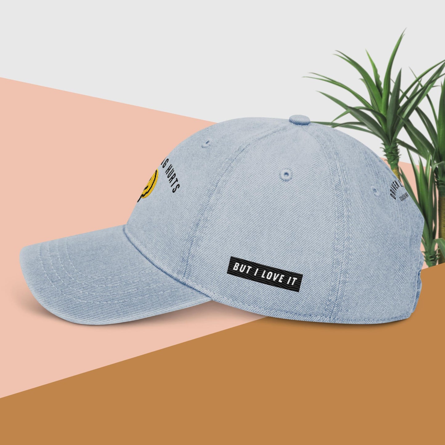 Driven Gym Rat - Denim Dad Hat