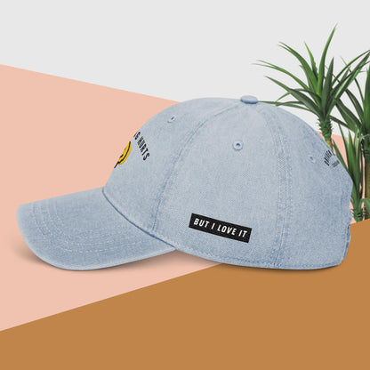 Driven Gym Rat - Denim Dad Hat