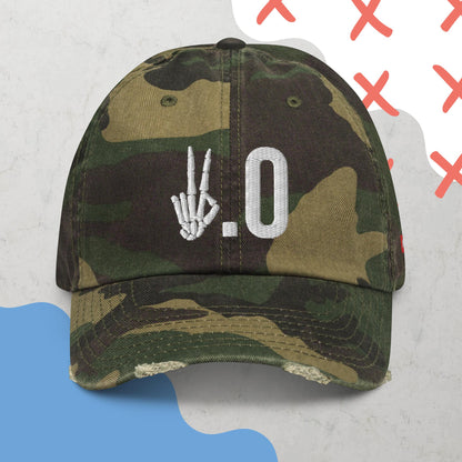 *SPECIAL EDITION* Came Back Better - Distressed Camo Dad Hat