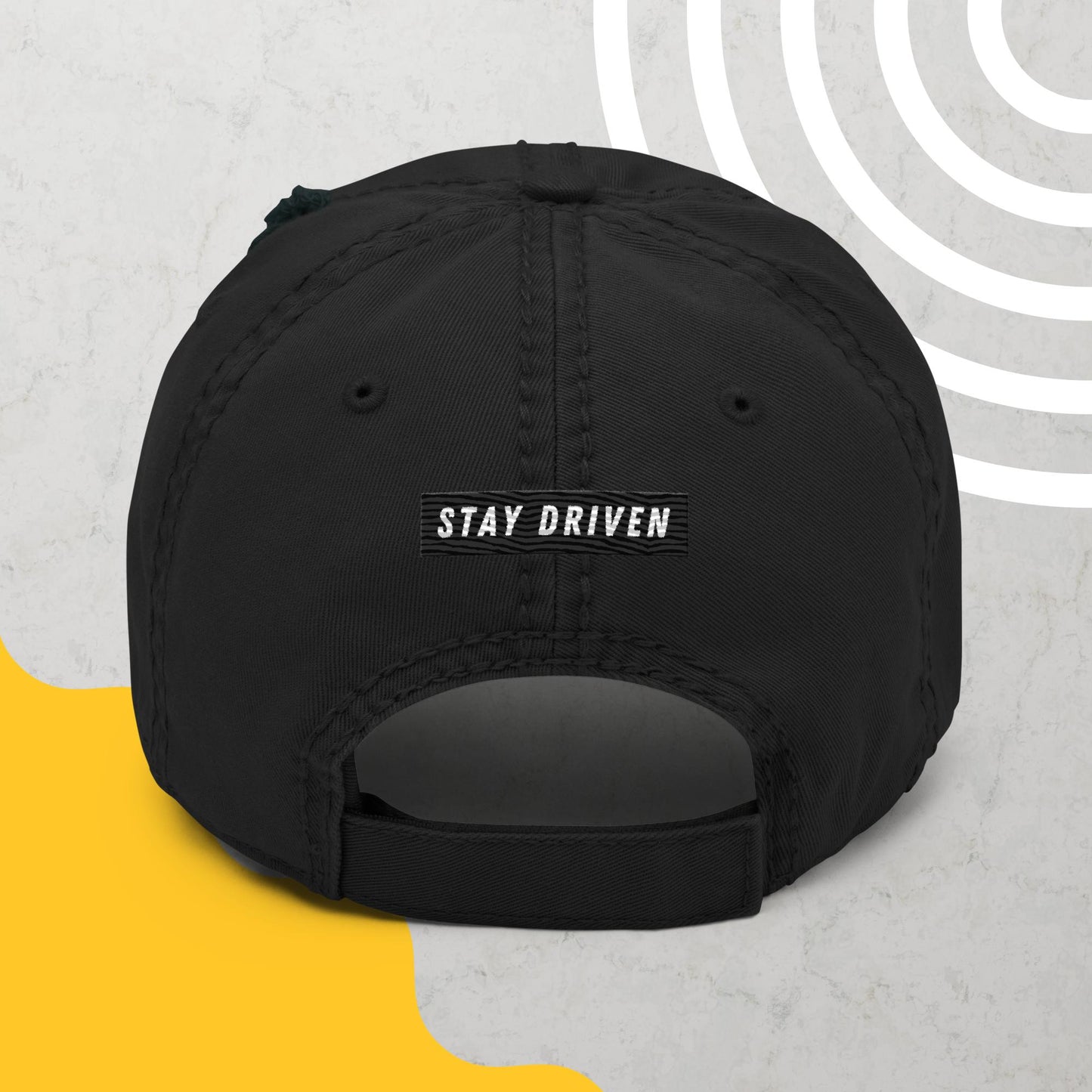 Driven Warrior Distressed Dad Hat