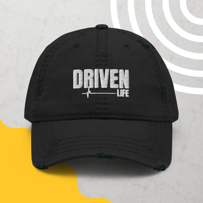 Driven Warrior Distressed Dad Hat