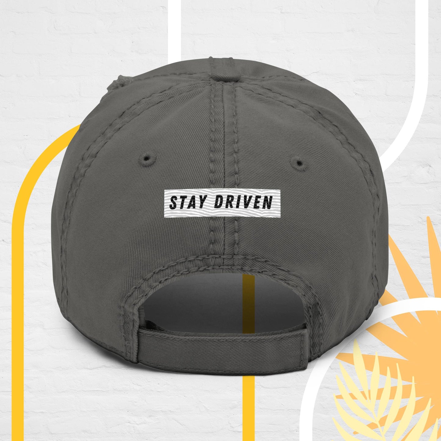 Work Hard, Stay Honest - Distressed Dad Hat