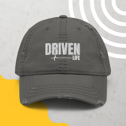 Driven Warrior Distressed Dad Hat