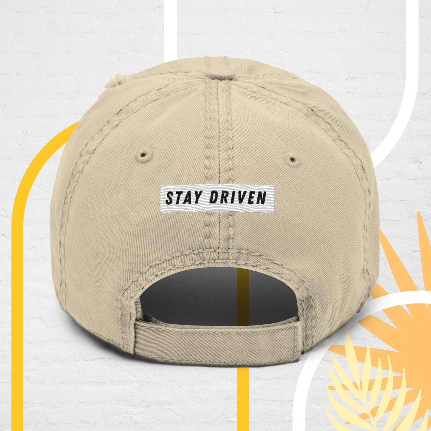 Work Hard, Stay Honest - Distressed Dad Hat