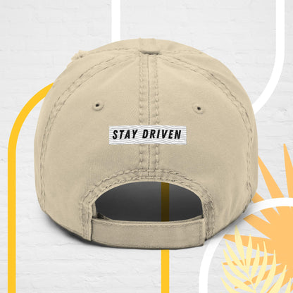 Work Hard, Stay Honest - Distressed Dad Hat