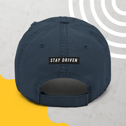 Driven Warrior Distressed Dad Hat