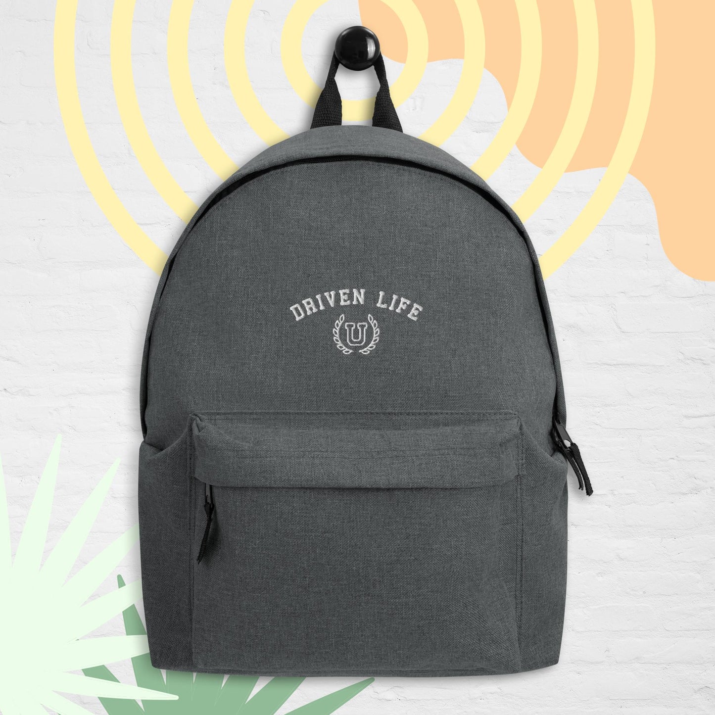 Knowledge is Power - Embroidered Backpack