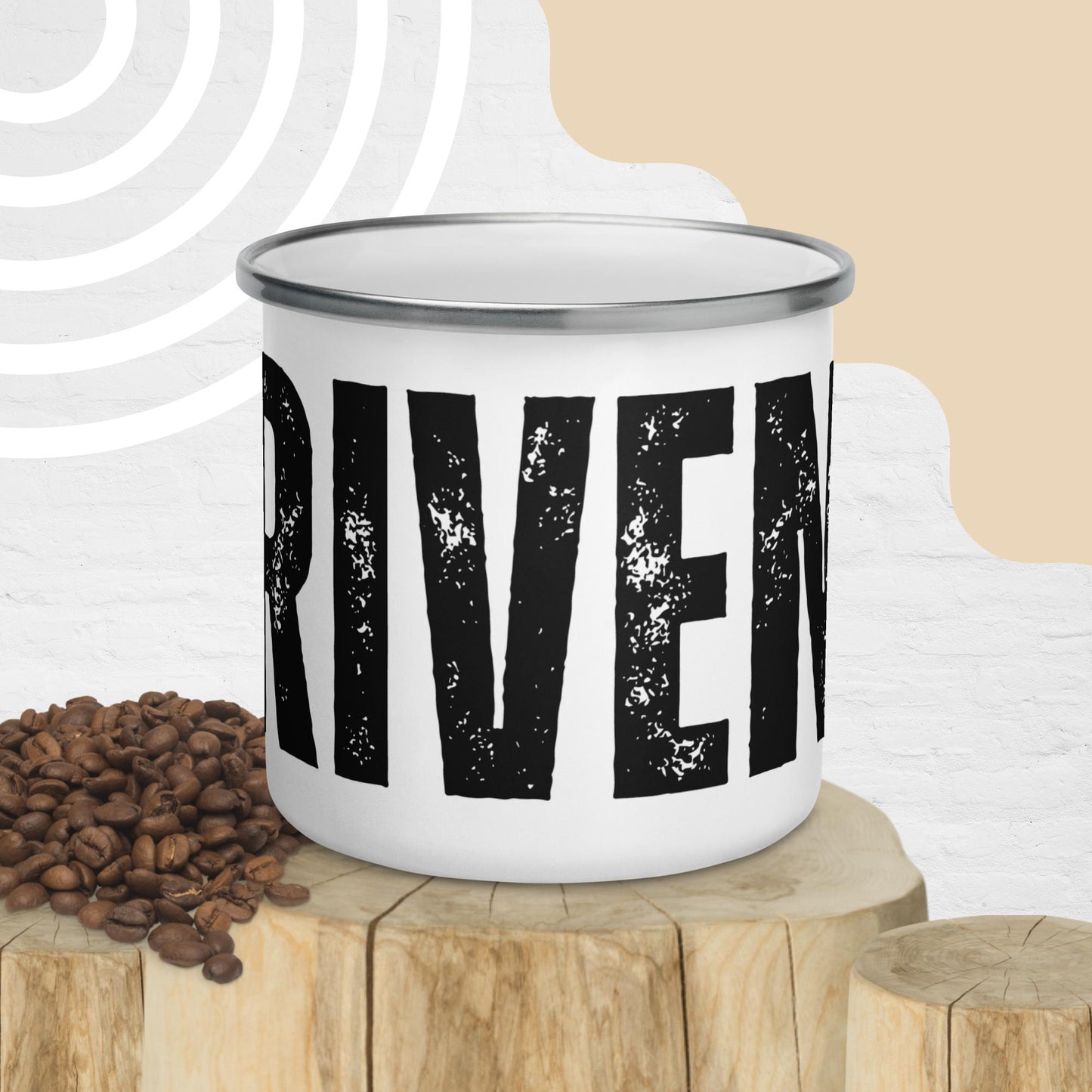 A True (Distressed) Classic - Enamel Mug