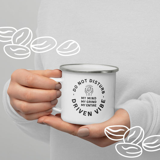 On My Grind, DND - Enamel Mug