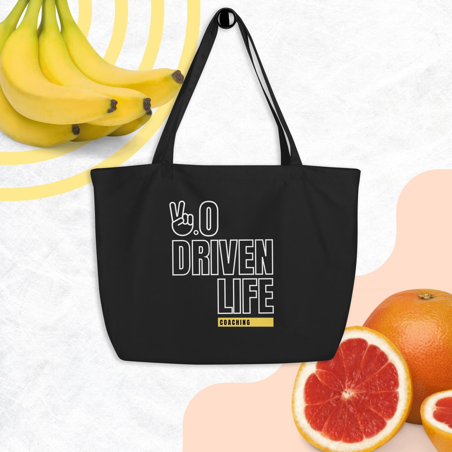 That One Trip Life - Large organic tote bag