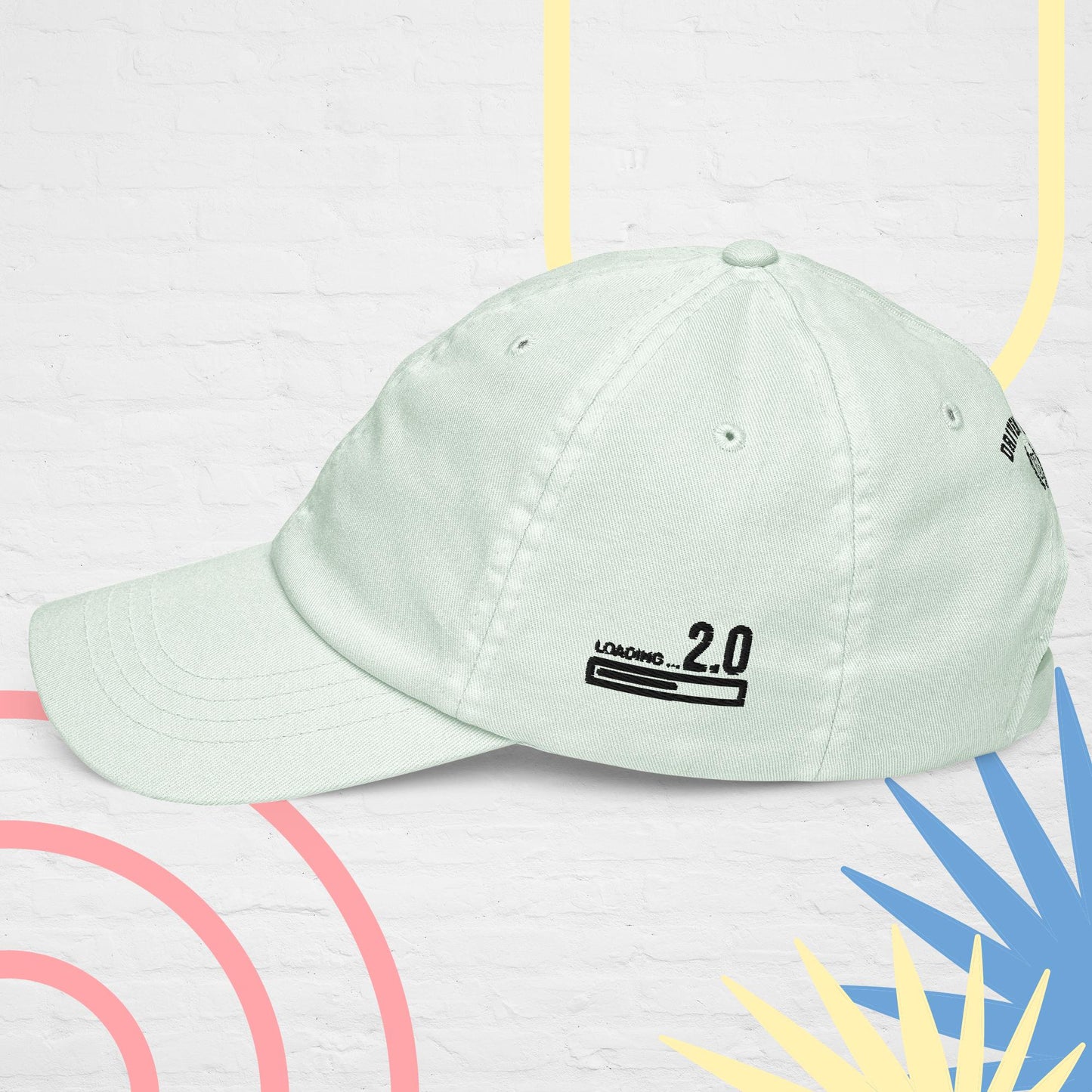 Grad Life - Next Level Pastel Baseball Hat