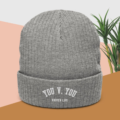 Already Winning - Ribbed Knit Beanie