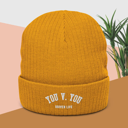 Already Winning - Ribbed Knit Beanie