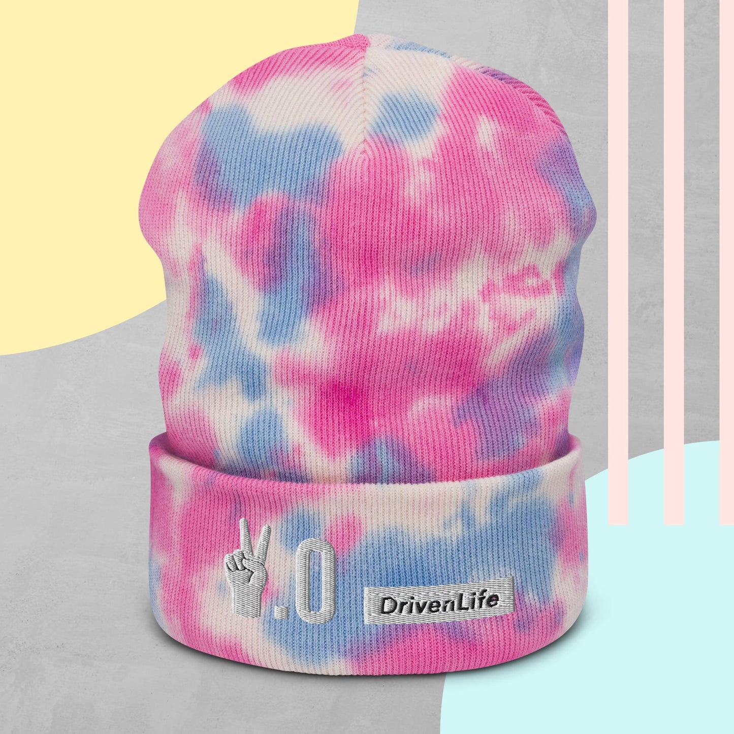 *SPECIAL EDITION* New Me is a Vibe - 2.0 Tie Dye Beanie