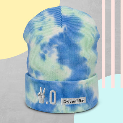 *SPECIAL EDITION* New Me is a Vibe - 2.0 Tie Dye Beanie