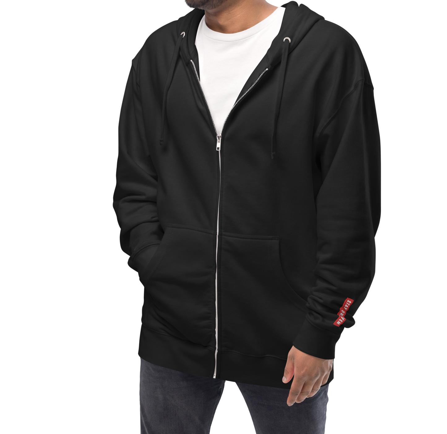 A True Classic - Unisex Fleece Zip Up Hoodie