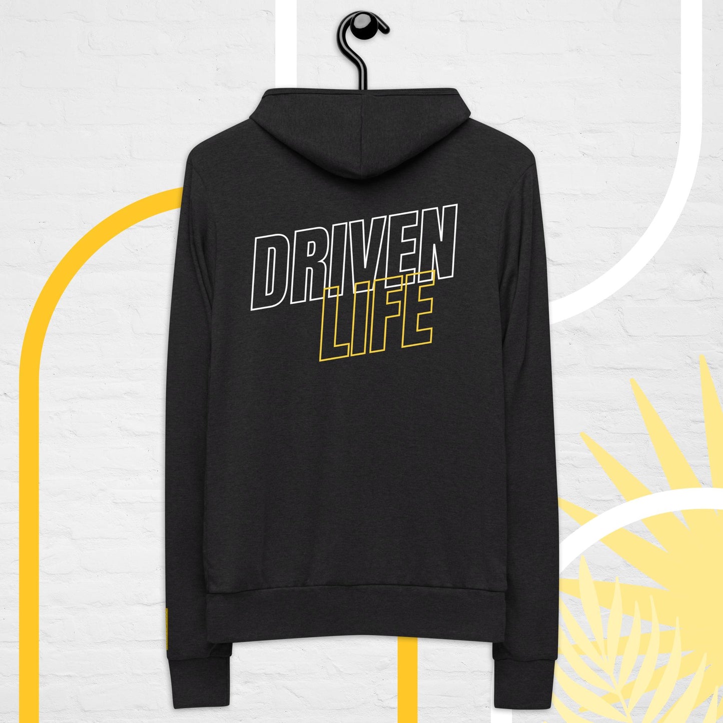 The Driven Beat - Lightweight Unisex zip hoodie