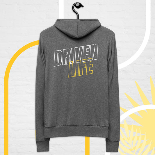 The Driven Beat - Lightweight Unisex zip hoodie