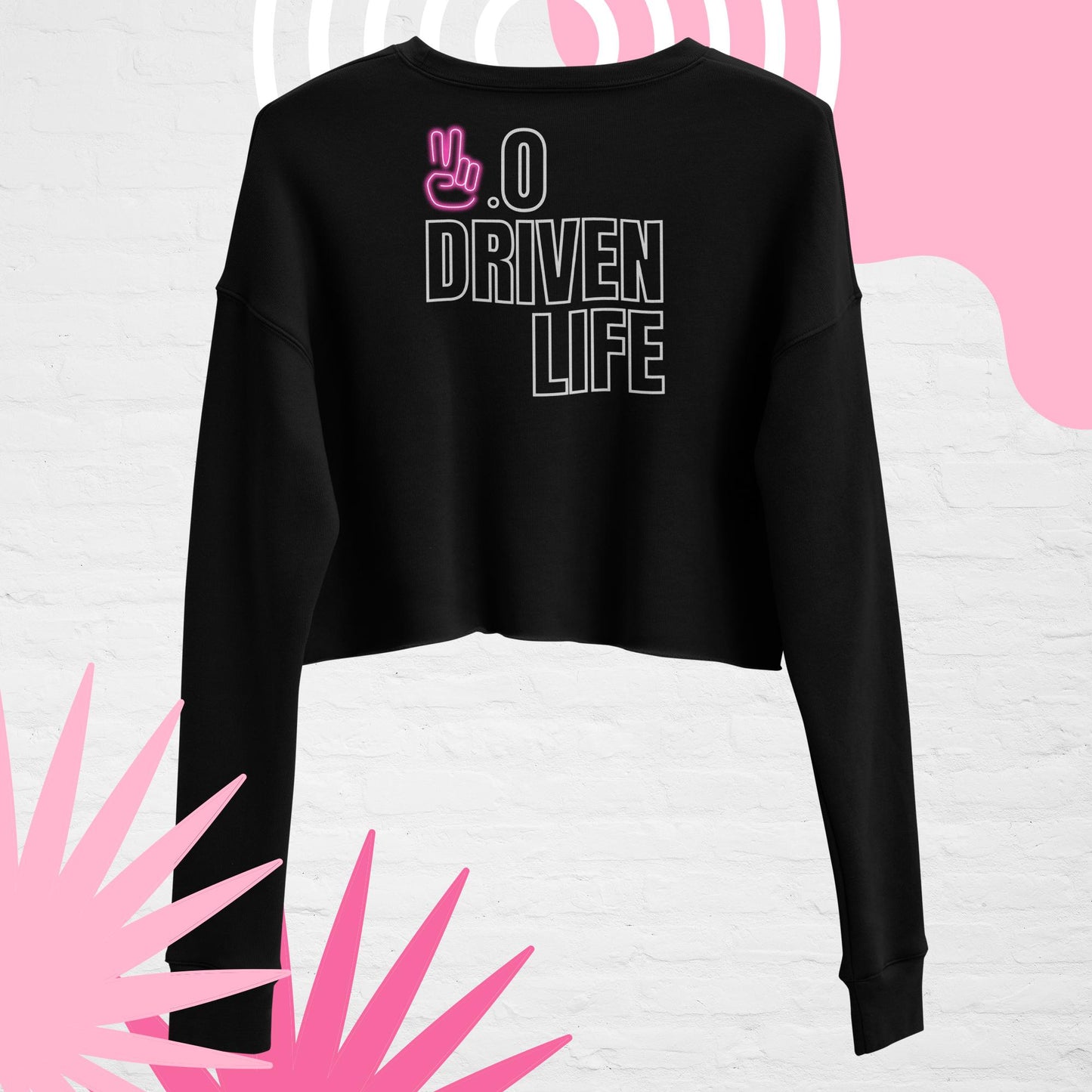 *SPECIAL EDITION* - Glow Point Oh - Crop Sweatshirt